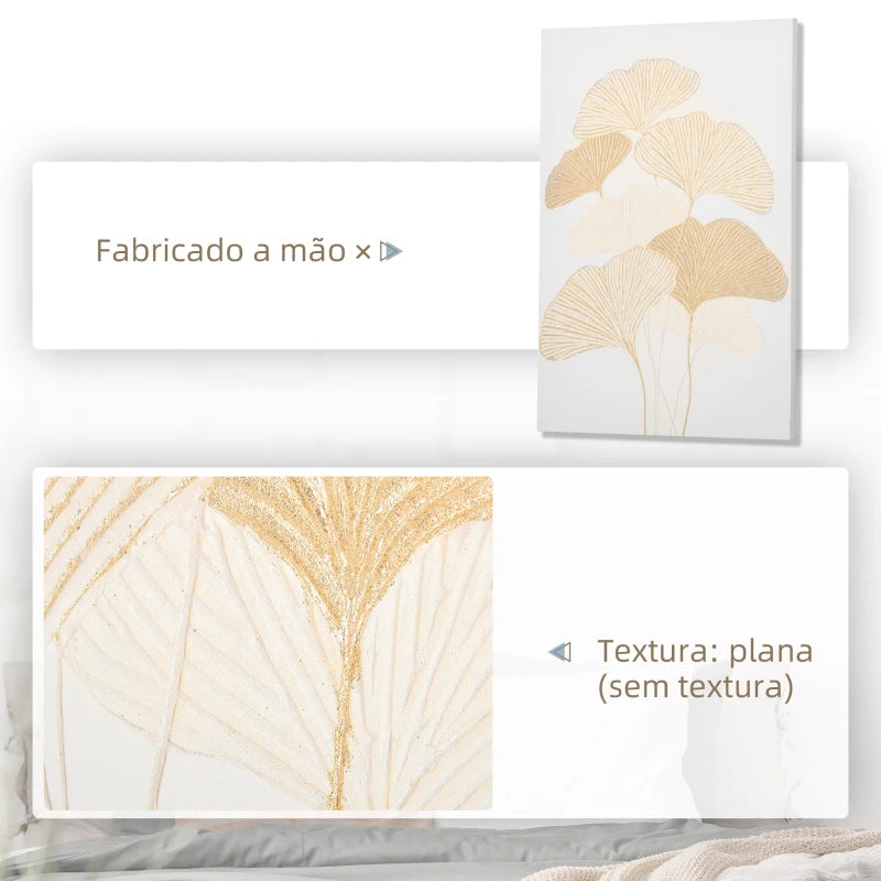 Quadro Ginkgo Biloba - Design Minimalista