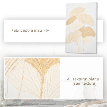 Quadro Ginkgo Biloba - Design Minimalista