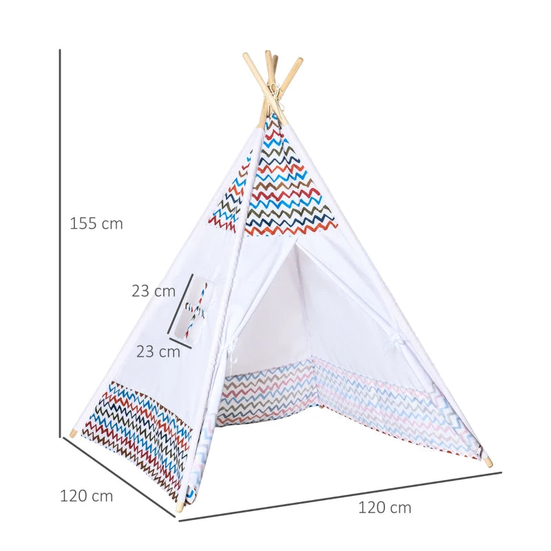 Tenda Tipi Infantil - Multicor - Design Natura