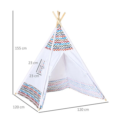 Tenda Tipi Infantil - Multicor - Design Natura