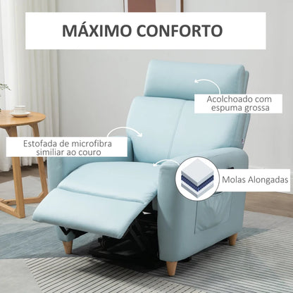 Poltrona Relax Heaven Elevatória e Reclinável - Design Nórdico