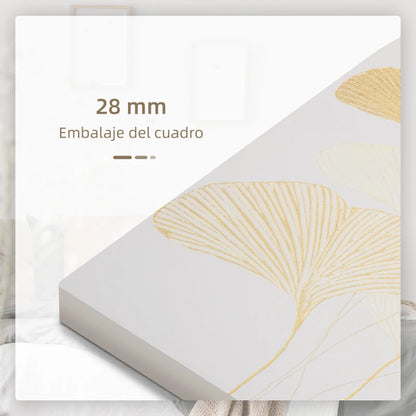 Quadro Ginkgo Biloba - Design Minimalista