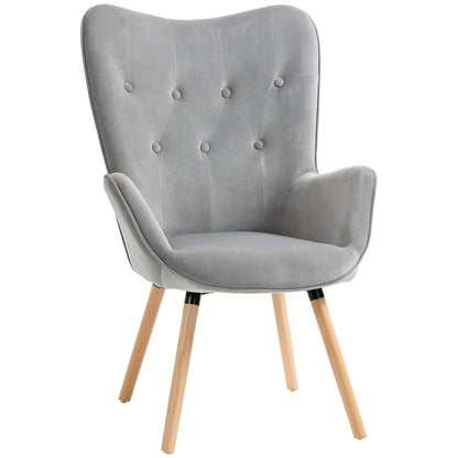 Poltrona Wingback Taumy - Design Nórdico