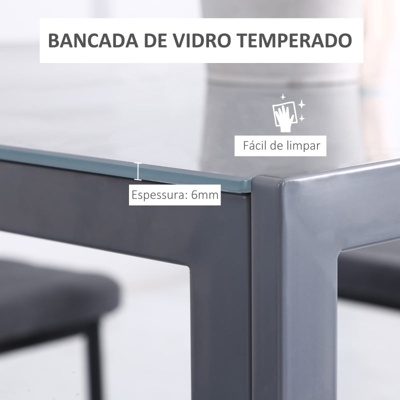 Mesa de Jantar Shadow - Design Moderno - Leva-Me Contigo - Móveis & Decoração