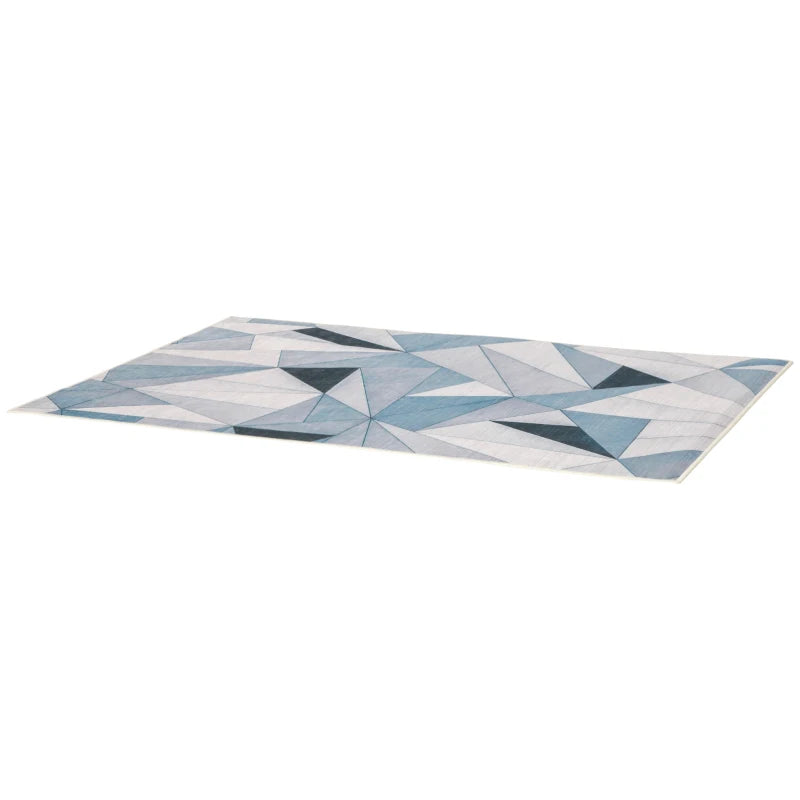 Tapete Geo Azul - 170x120cm - Design Moderno