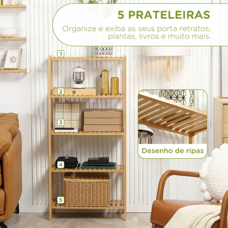 Estante Mix em Bambu - Design Natura