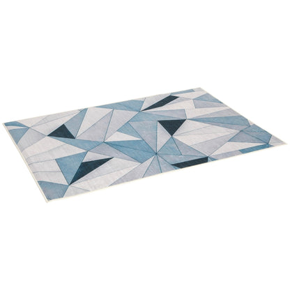 Tapete Geo Azul - 170x120cm - Design Moderno