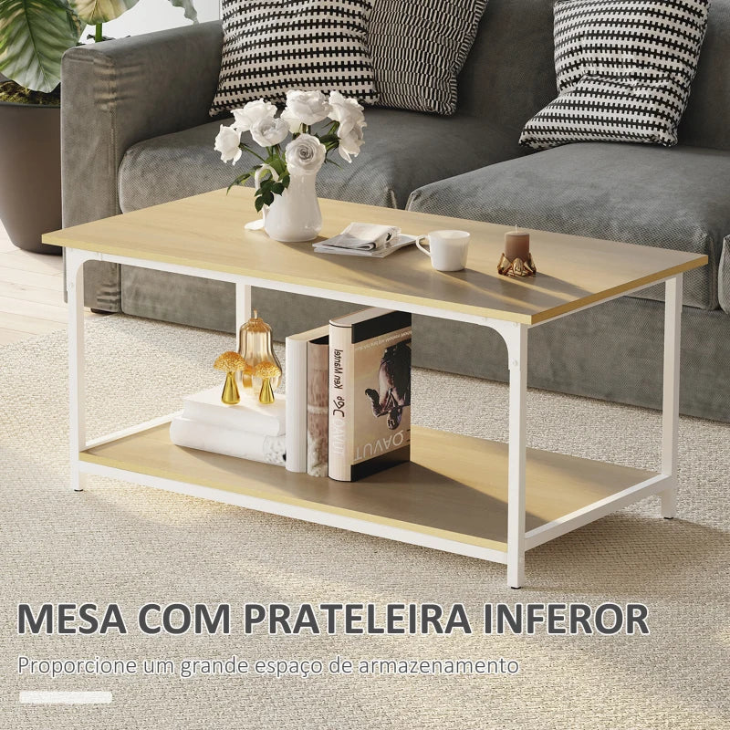 Mesa de Centro Bella - Design Moderno - Leva-Me Contigo - Móveis & Decoração