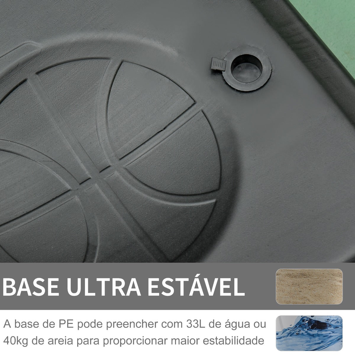 Cesto de Basquetebol com Altura Ajustável de 160-210cm - Leva-Me Contigo - Móveis & Decoração