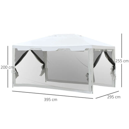 Tenda com 4 Paredes Laterais - 4x3m