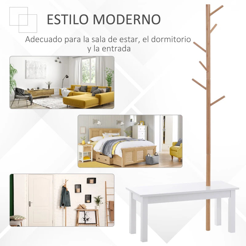 Cabide Sitten em Bambu - Design Natura - Leva-Me Contigo - Móveis & Decoração