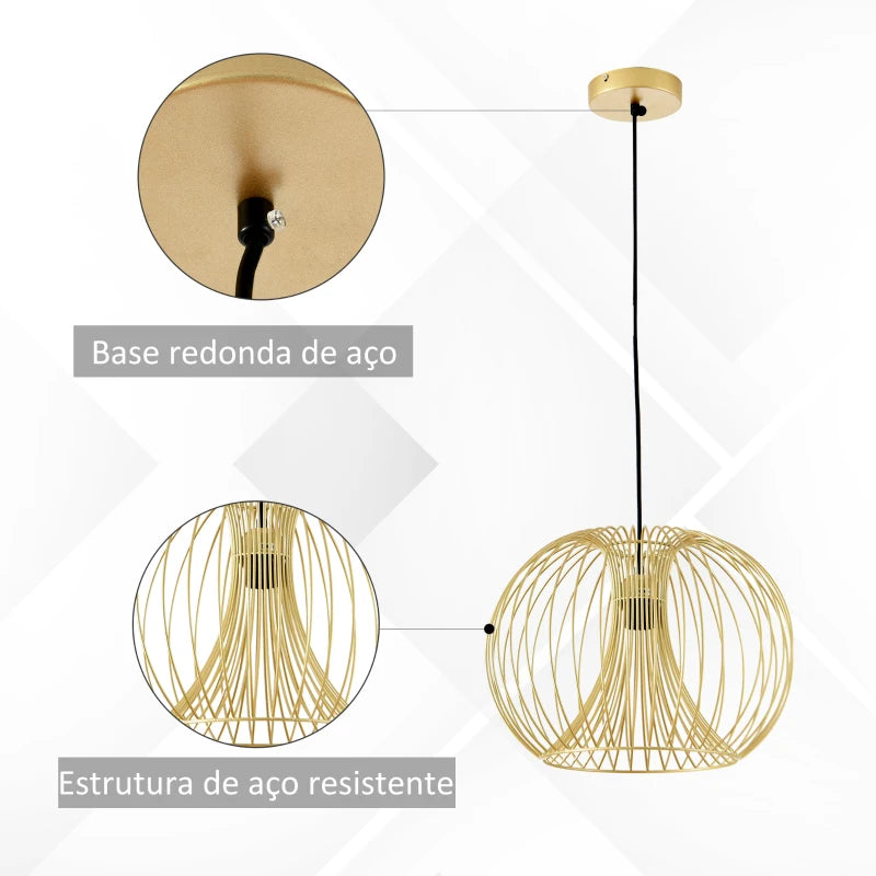 Candeeiro de Teto Califor - Design Escandinavo - Leva-Me Contigo - Móveis & Decoração