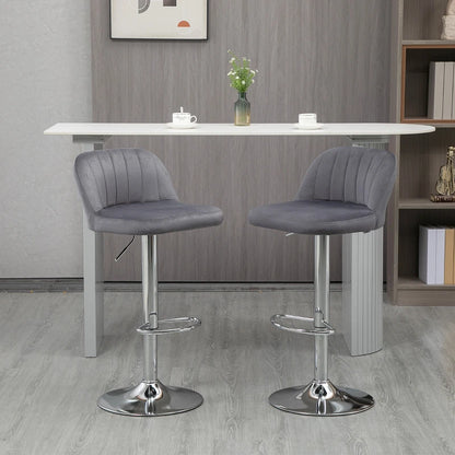 Conjunto de 2 Bancos de Bar Lenoy - Design Moderno