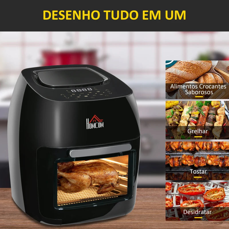 Forno/Fritadeira a Vapor com 8 Programas - 11 Litros - AirFryer