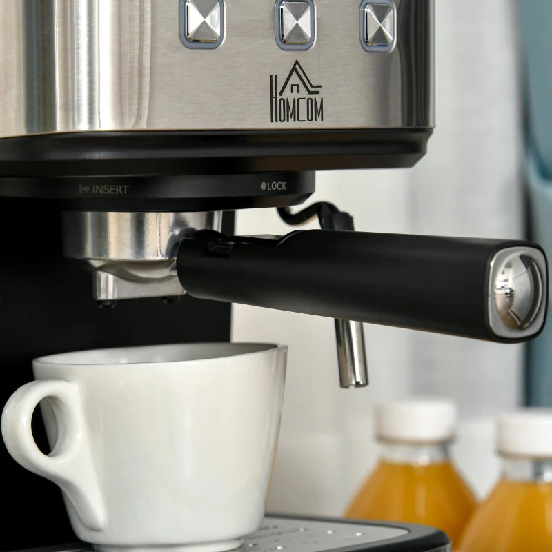 Máquina de Café com Espumador de Leite - 15 Bar - 850W