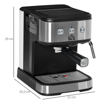 Máquina de Café com Espumador de Leite - 15 Bar - 850W