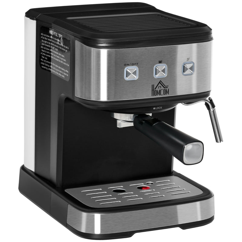 Máquina de Café com Espumador de Leite - 15 Bar - 850W