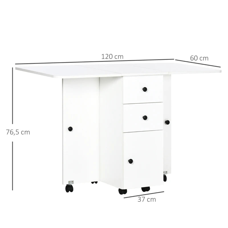 Mesa Dobrável Lixy - Design Nórdico