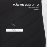 Conjunto de 4 Cadeiras Tesa - Preto - Design Moderno