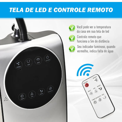 Ventoinha Anti Mosquito com Nebulizador