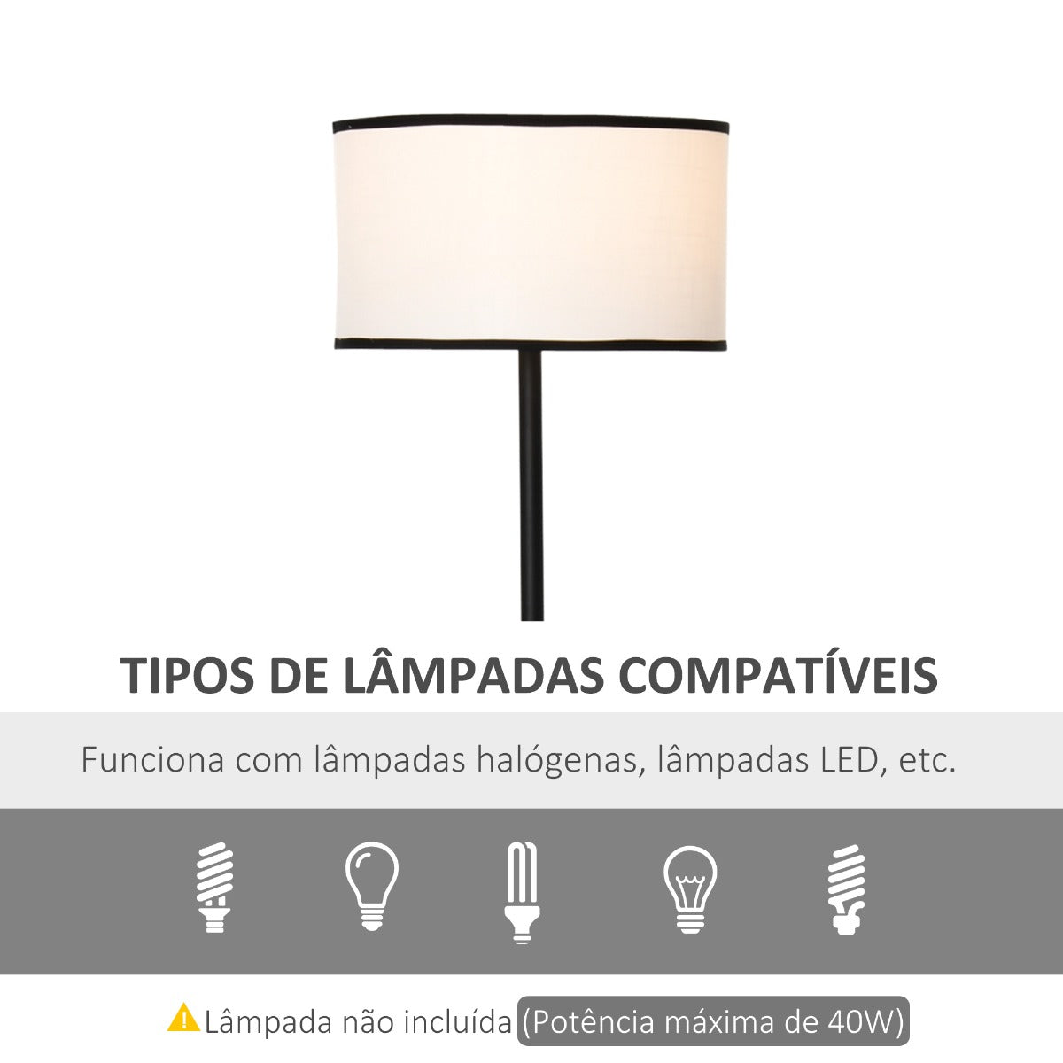 Candeeiro de Pé Juves - Design Nórdico - Leva-Me Contigo - Móveis & Decoração