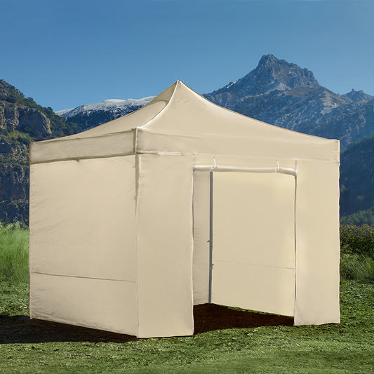 Tenda de Jardim sem Janelas - Bege - 3x3m