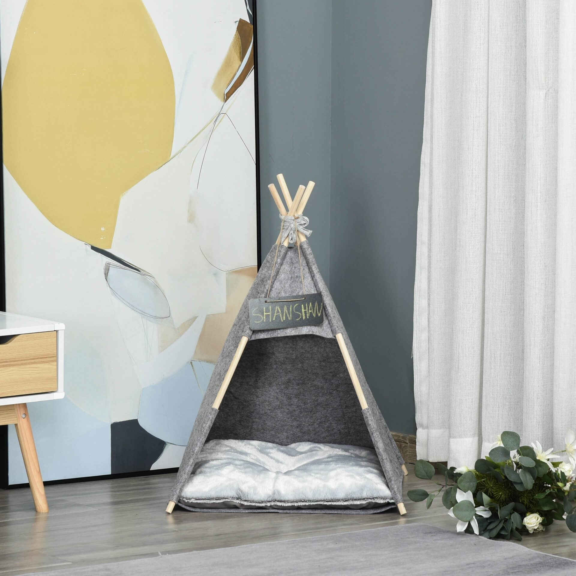 Tenda Tipi em Feltro - Design Hippie! - Leva-Me Contigo - Móveis & Decoração