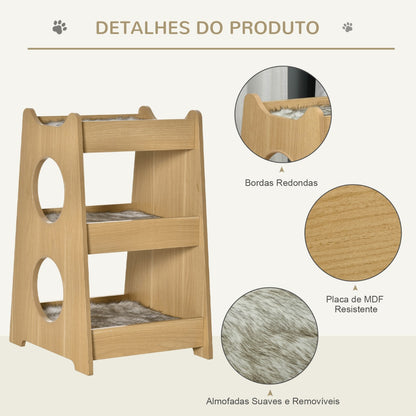 Cama de 3 Níveis - Design Natura! - Leva-Me Contigo - Móveis & Decoração