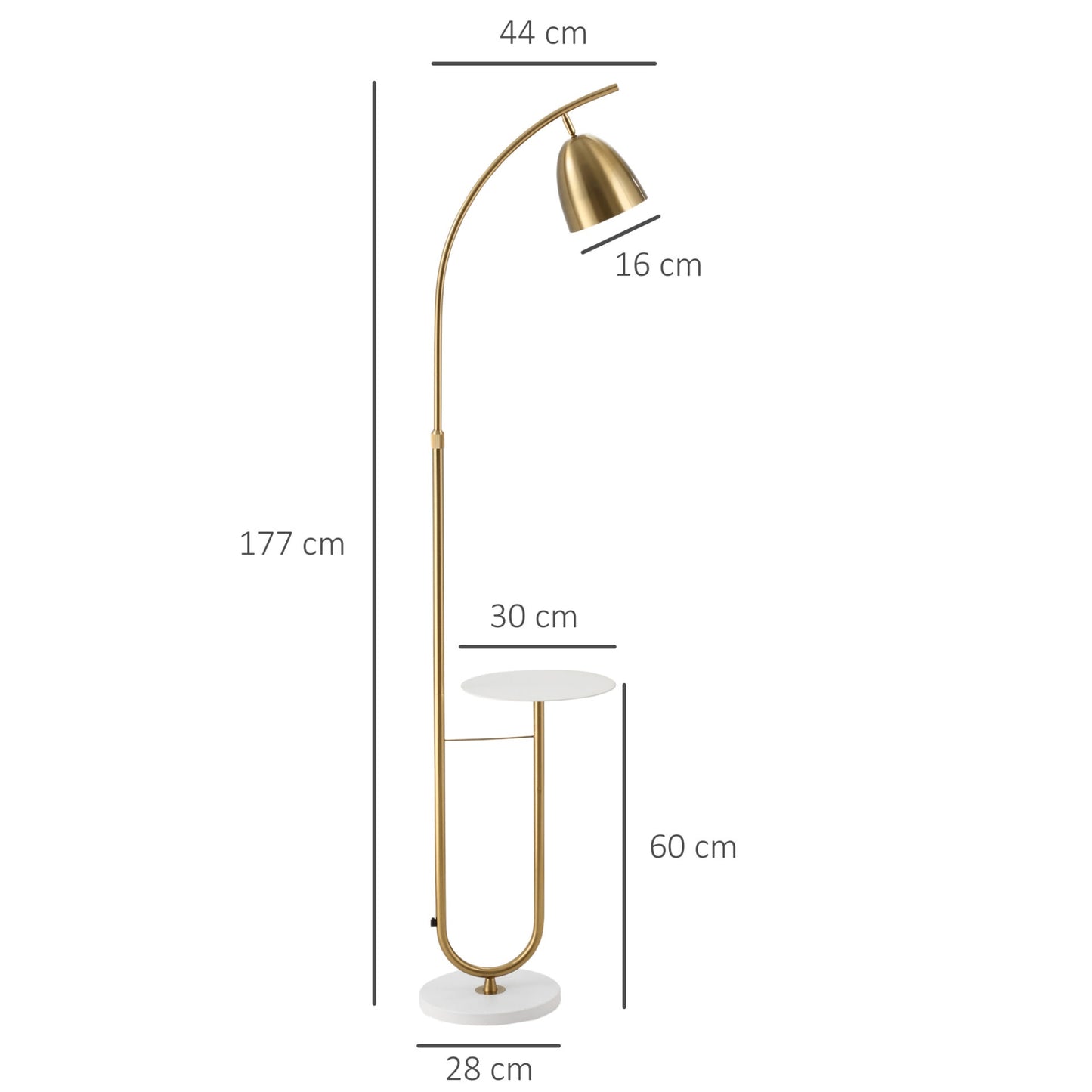 Candeeiro de Pé Milan - Design Contemporâneo - Leva-Me Contigo - Móveis & Decoração