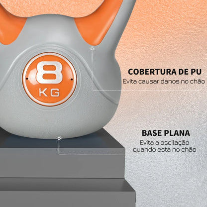 Kettlebell - 8kg - HomeGym