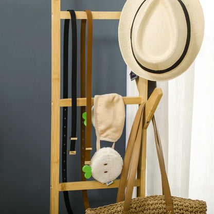 Conjunto de Entrada Deepend - Cabide e Sapateira em Bambu - Design Natura