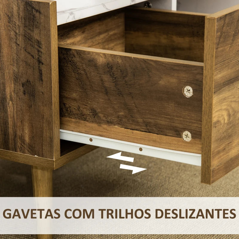 Mesa de Centro Belle - Design Contemporâneo - Leva-Me Contigo - Móveis & Decoração