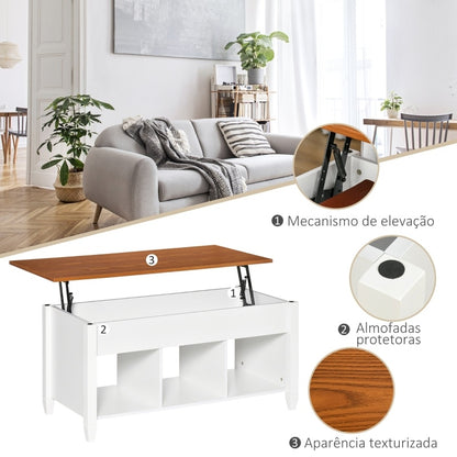 Mesa de Centro Sade - Design Minimalista - Leva-Me Contigo - Móveis & Decoração