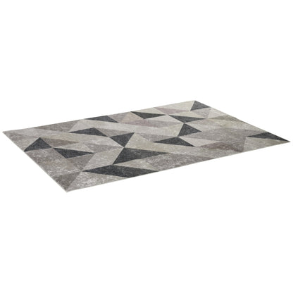 Tapete Geo Cinza - 230x160cm - Design Moderno