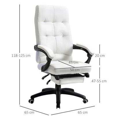 Cadeira Queen Ergonómica com Inclinação e Altura Ajustável - Design Moderno