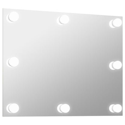 Espelho de Parede Guze com Luz LED Regulável - 80x60cm - Design Moderno