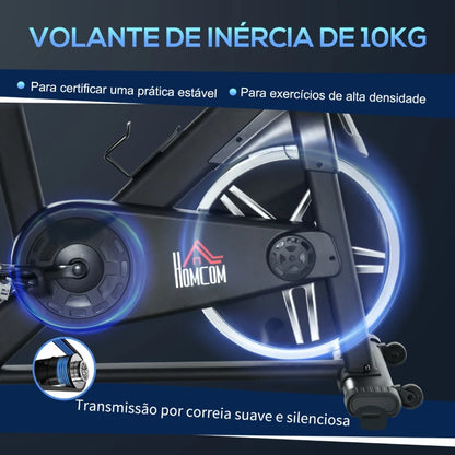 Bicicleta Estática com 10kg de Inércia - Design Moderno