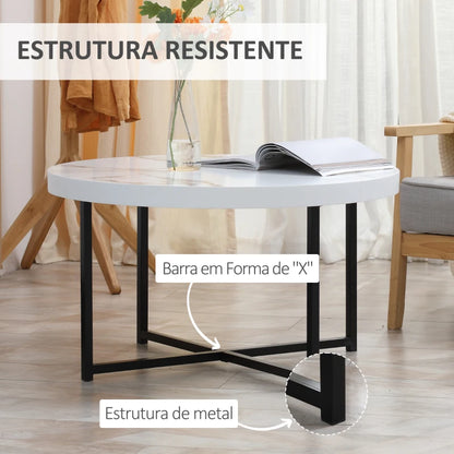 Mesa de Centro Catrine - Design Nórdico