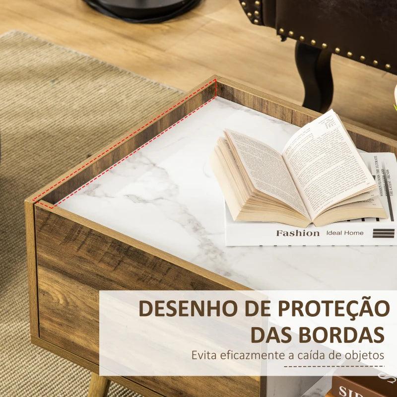 Mesa de Centro Belle - Design Contemporâneo - Leva-Me Contigo - Móveis & Decoração