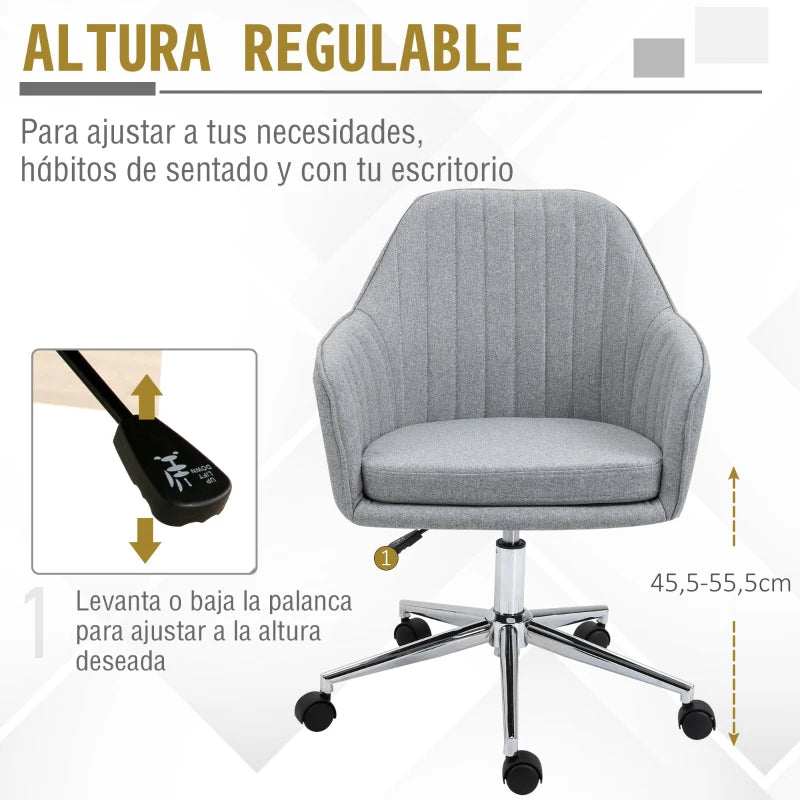 Cadeira Soft com Altura Ajustável - Design Ergonómico - Leva-Me Contigo - Móveis & Decoração