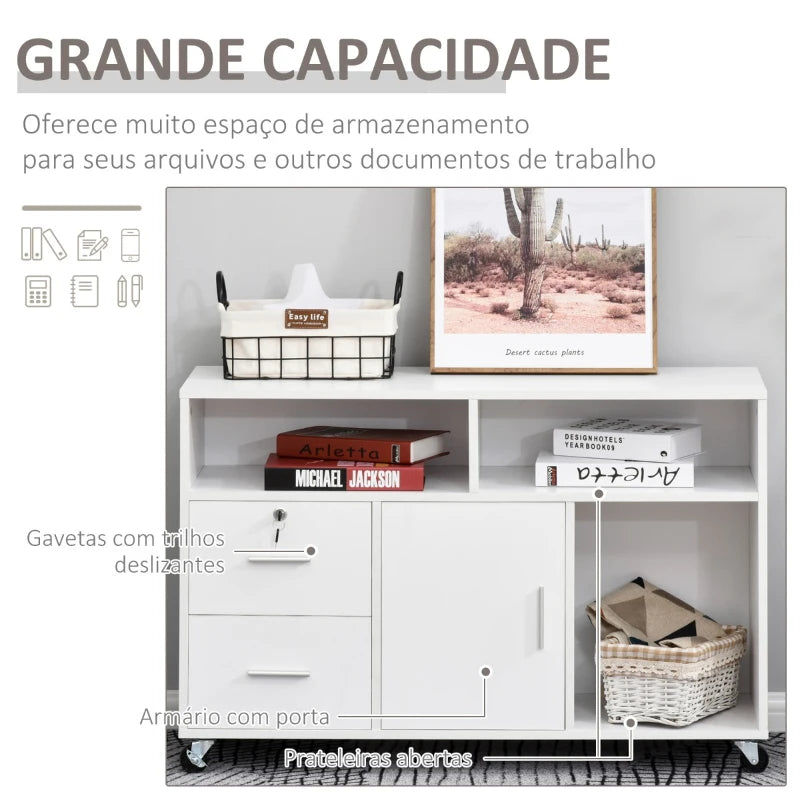 Aparador Levisse Branco - Design Moderno