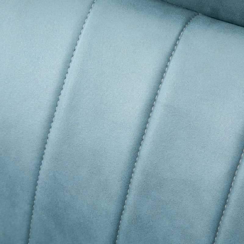 Poltrona Relax Sky Reclinável com 8 Zonas de Massagem - Azul Claro - Design Nórdico