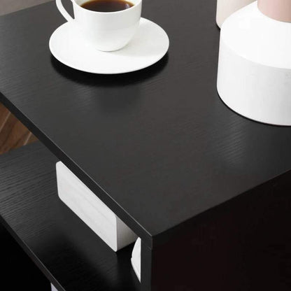 Mesa de Apoio Pietro - Preto - Design Moderno - Leva-Me Contigo - Móveis & Decoração