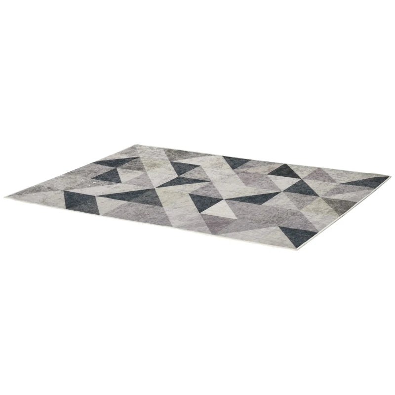 Tapete Geo Cinza - 170x120cm - Design Moderno