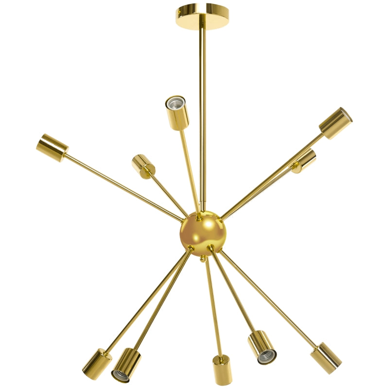 Candeeiro de Teto Finest Dourado - Design Moderno