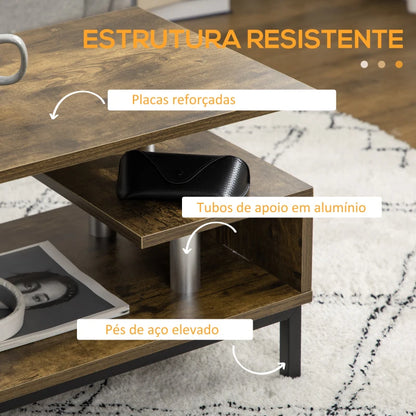 Mesa de Centro Nogs - Design Retro