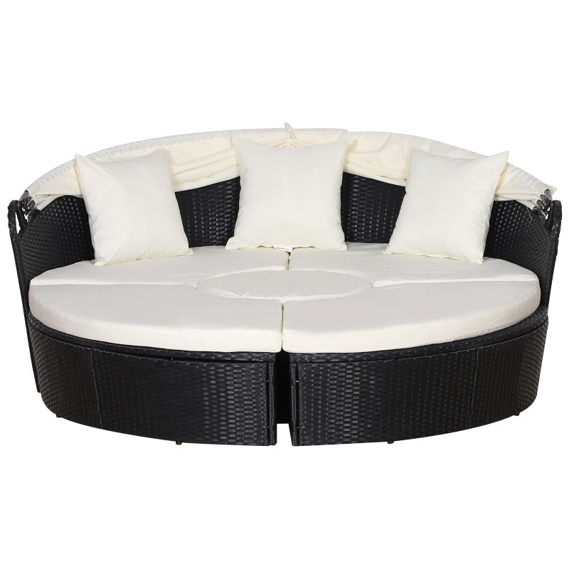 Conjunto Lounge Bahamas - Preto e Bege