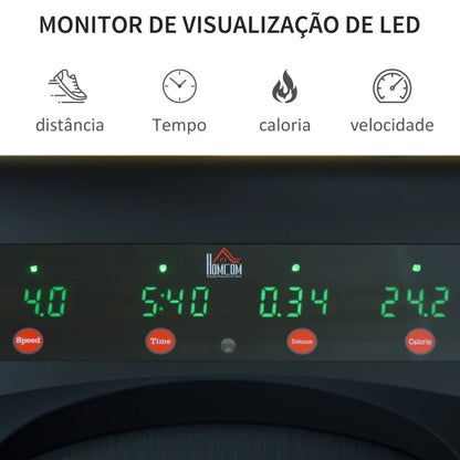 Passadeira Elétrica Dobrável com Controlo Remoto com Velocidade até 6km/h